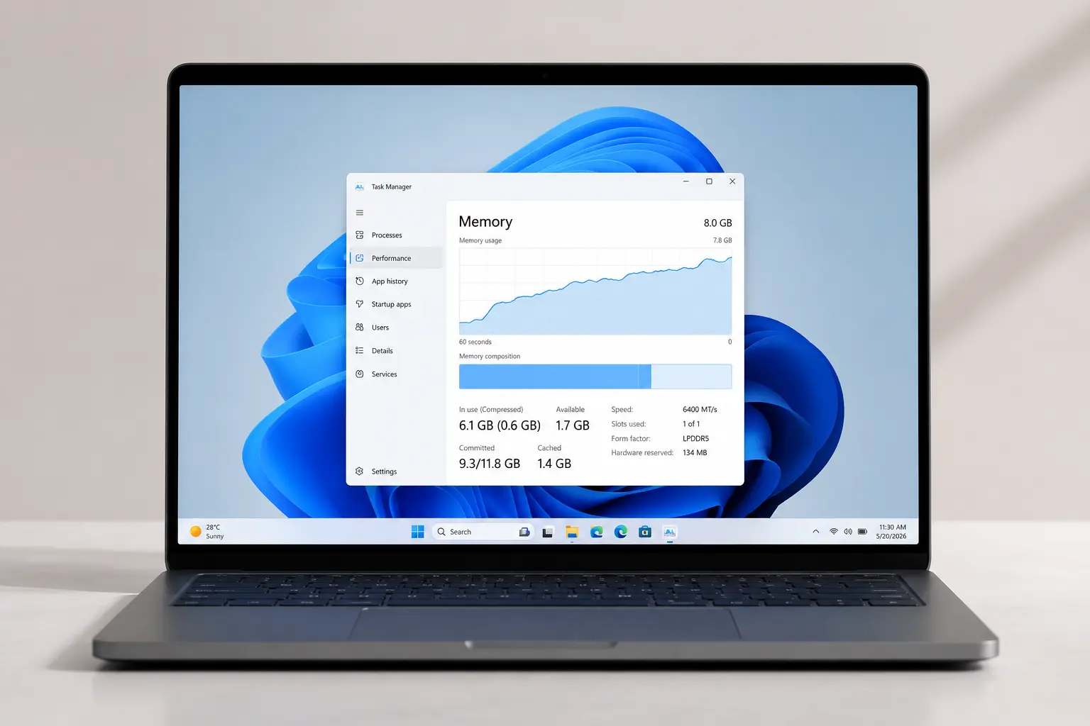 Microsoft Hapus Rekomendasi RAM 32 GB dan Kembali ke Laptop 8 GB, Kenapa?
